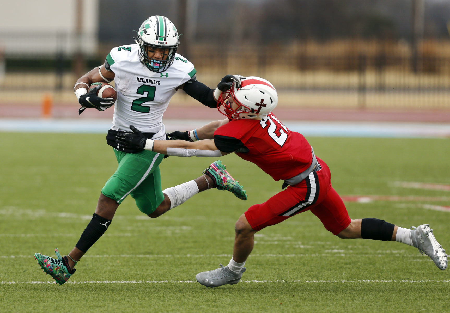 5A playoff scores and championship game date